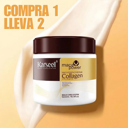 COMPRE 1 LLEVA 2 - Mascarilla Capilar Con Colágeno Original + Regalos 🎁